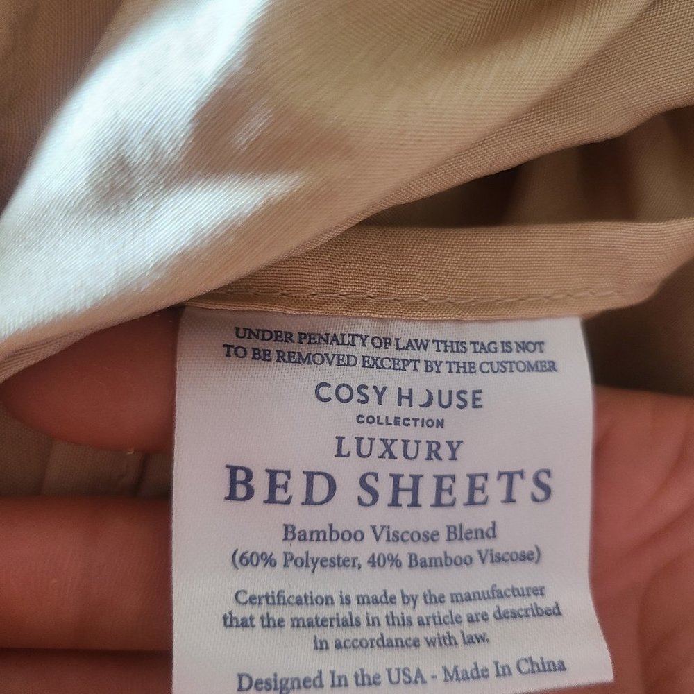 Bamboo sheets